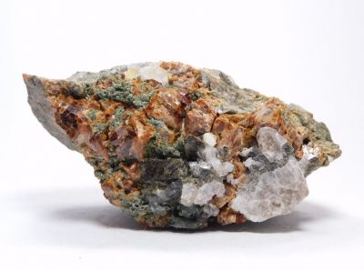 Hesonit, diopsid - Boží hora, Žulová (KB-23)